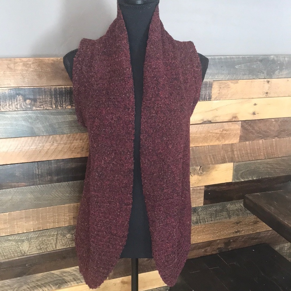 Maurices | Women's Open-Front Vest Cardigan, Small, Multi-Colored